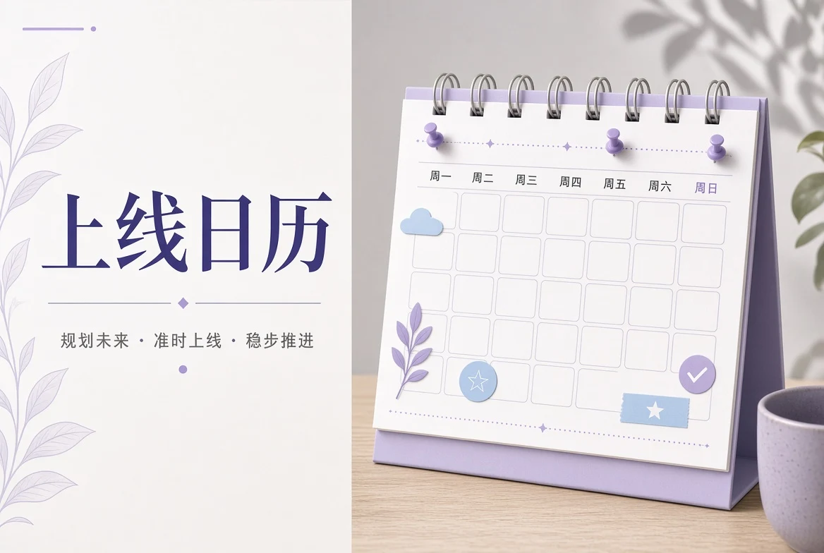 上线日历